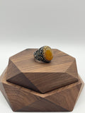 Obsidian & Ember Ring