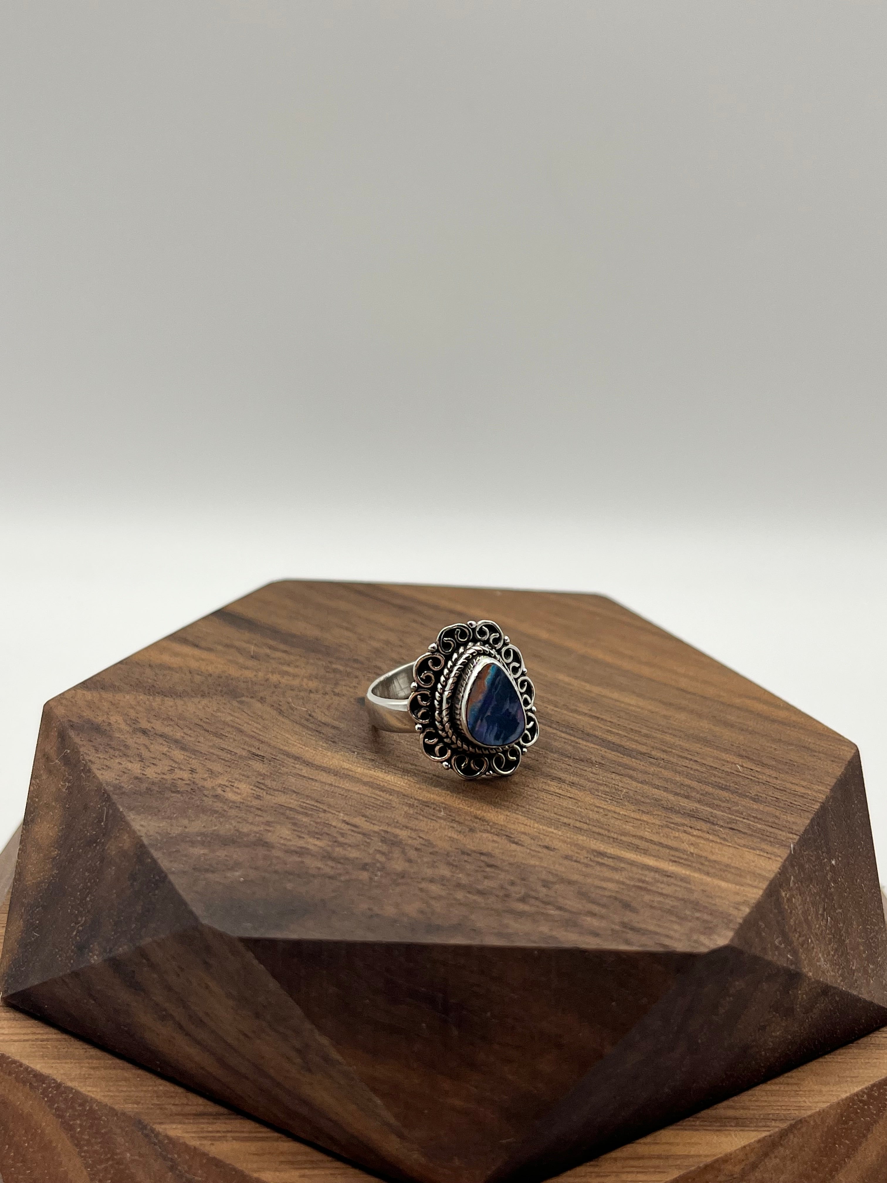 Vintage Boulder Opal Women’s Ring