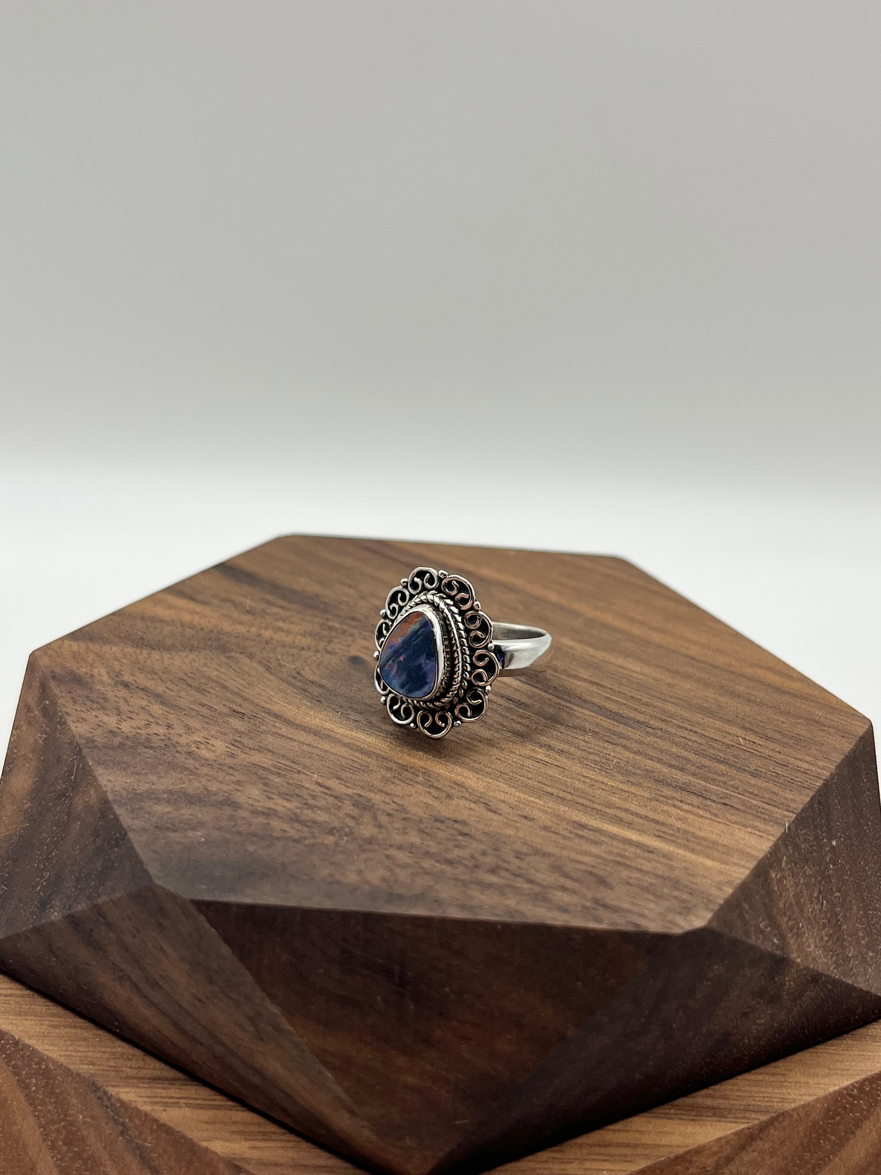 Vintage Boulder Opal Women’s Ring