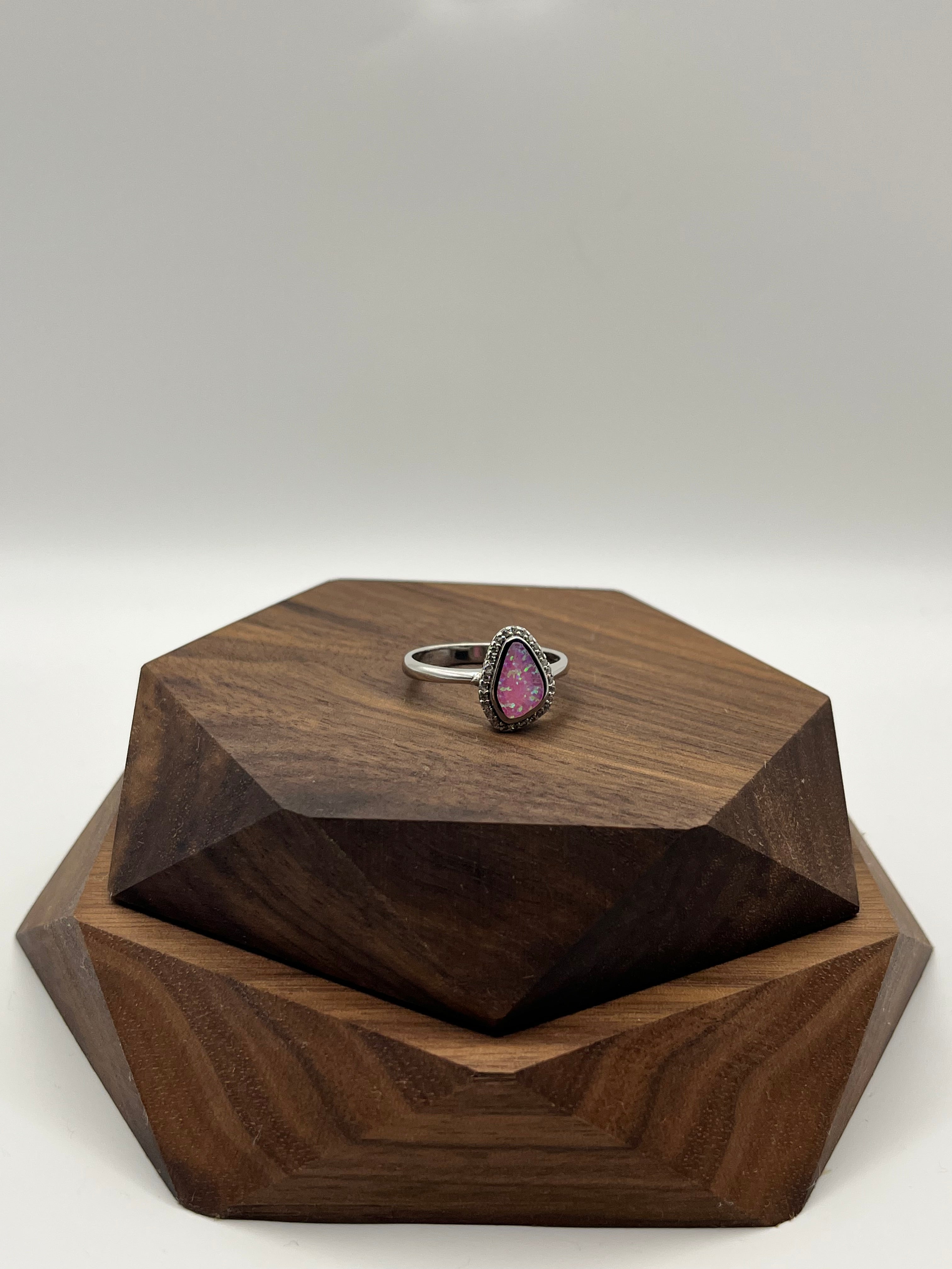 Pink Opal Women’s Ring