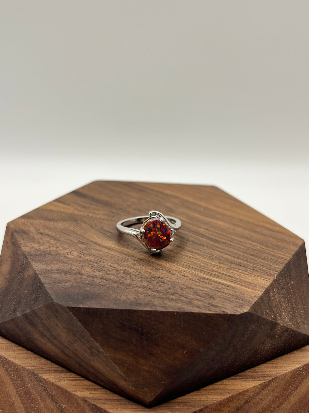 Fire Opal Women’s Ring