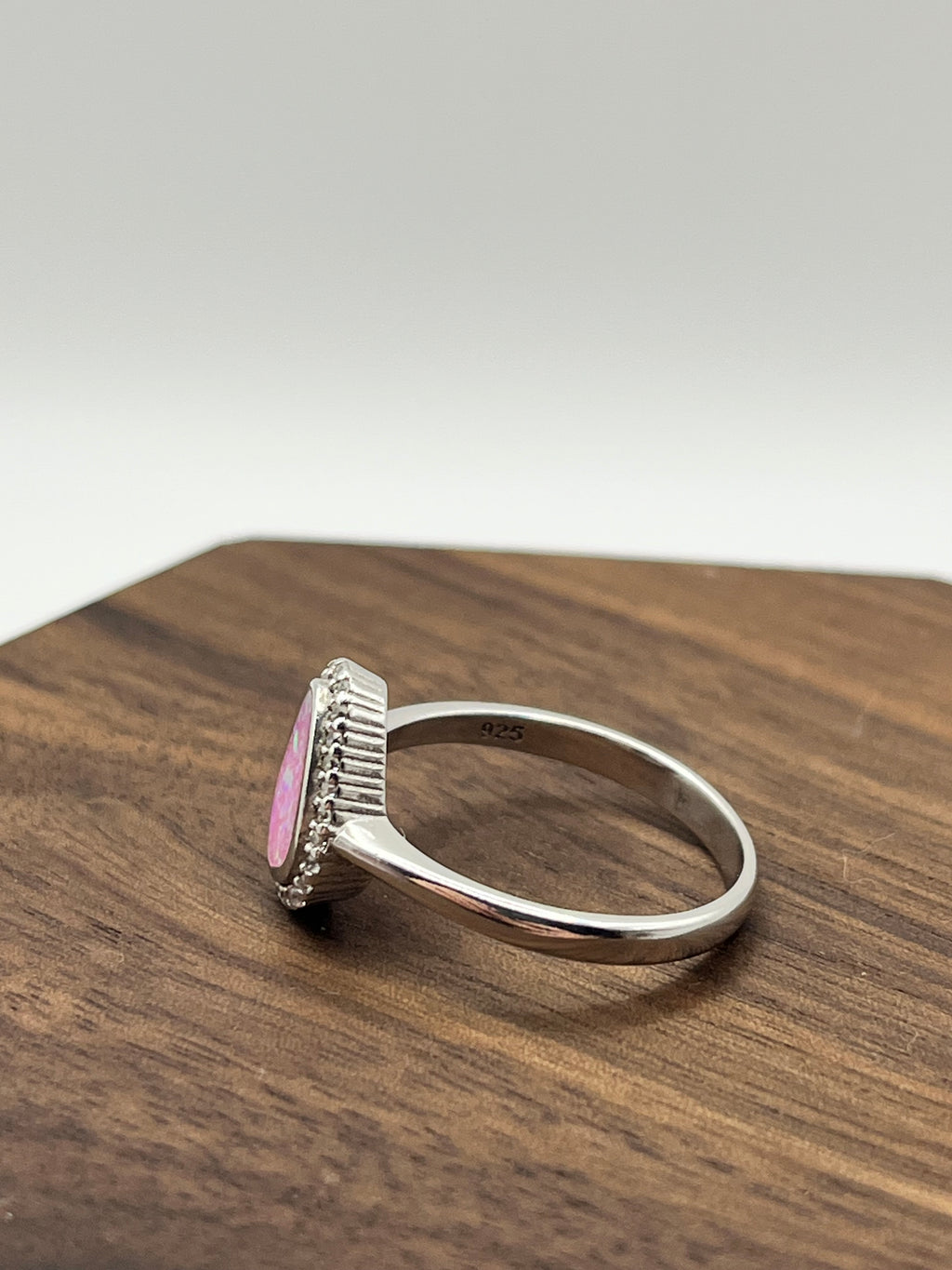 Pink Opal Women’s Ring