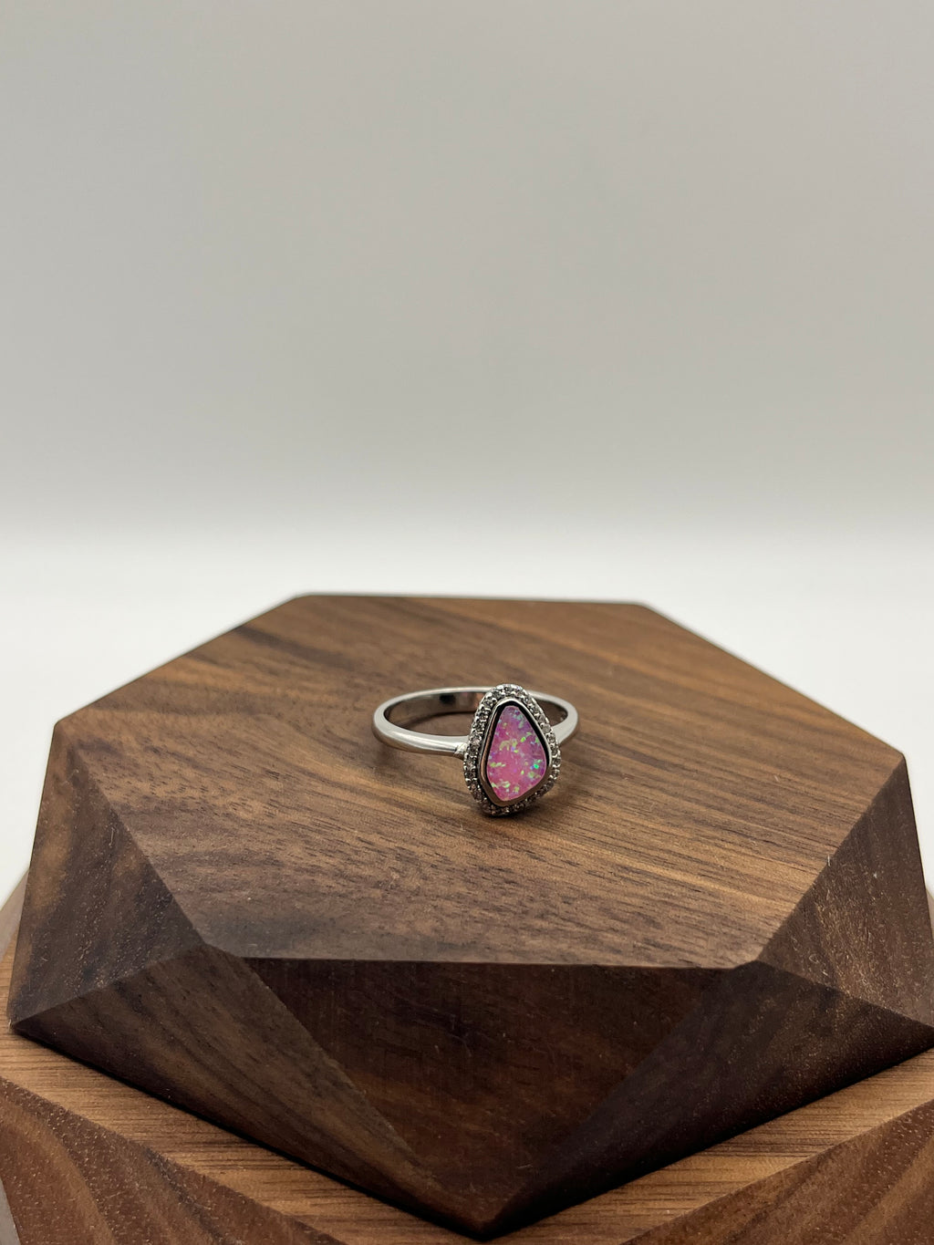 Pink Opal Women’s Ring