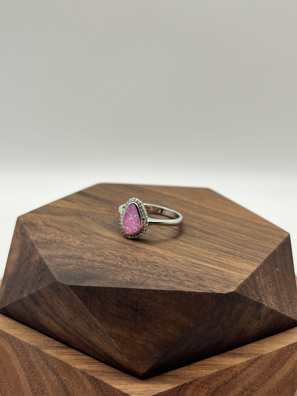 Pink Opal Women’s Ring