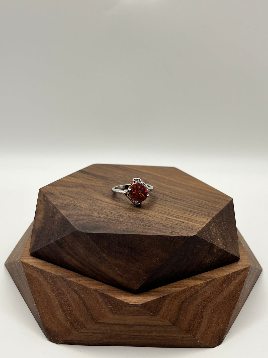 Fire Opal Women’s Ring