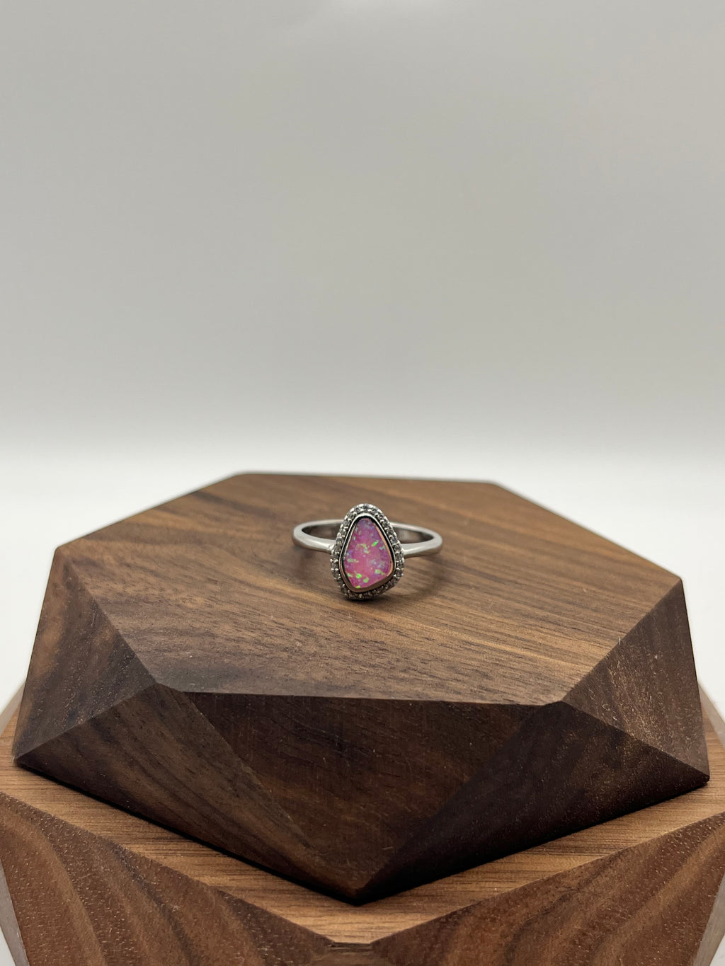 Pink Opal Women’s Ring