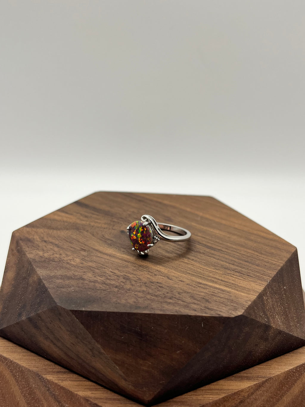 Fire Opal Women’s Ring
