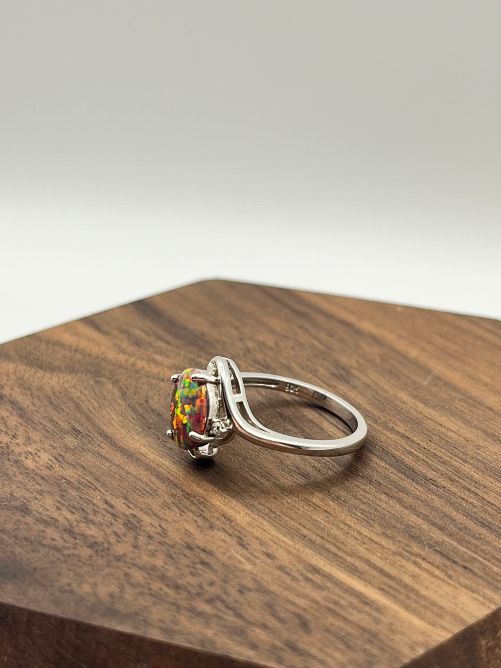 Fire Opal Women’s Ring